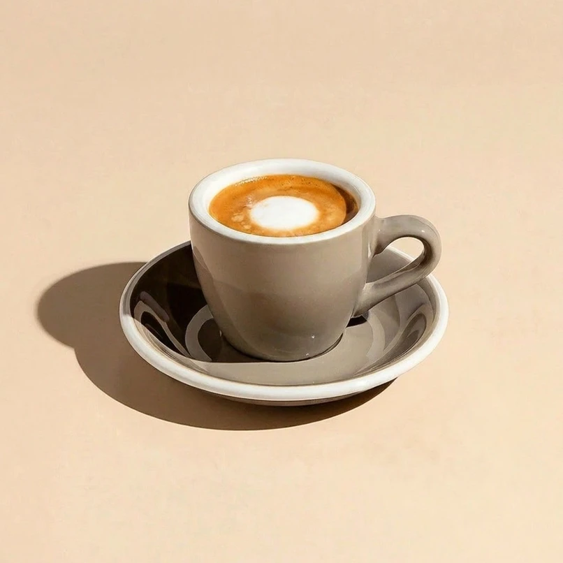 Caffè macchiato  - con latte bio Sadurano - Chicchiamo Forlì