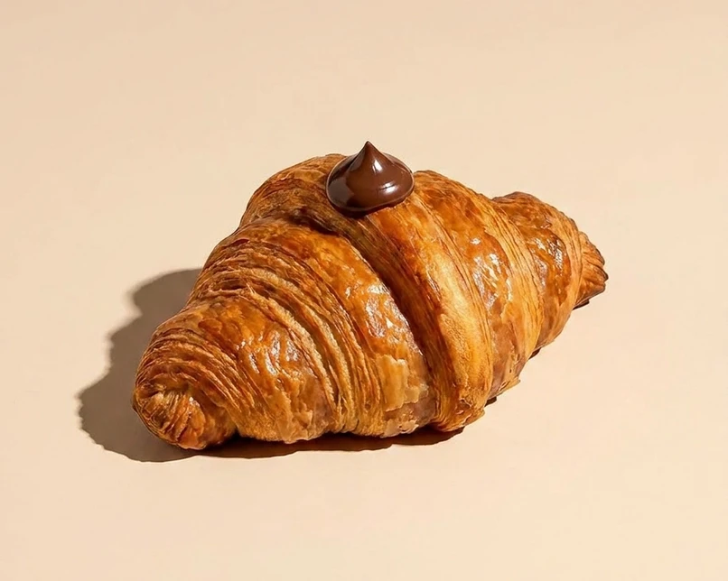 croissant cacao e nocciola  -  - Chicchiamo Forlì