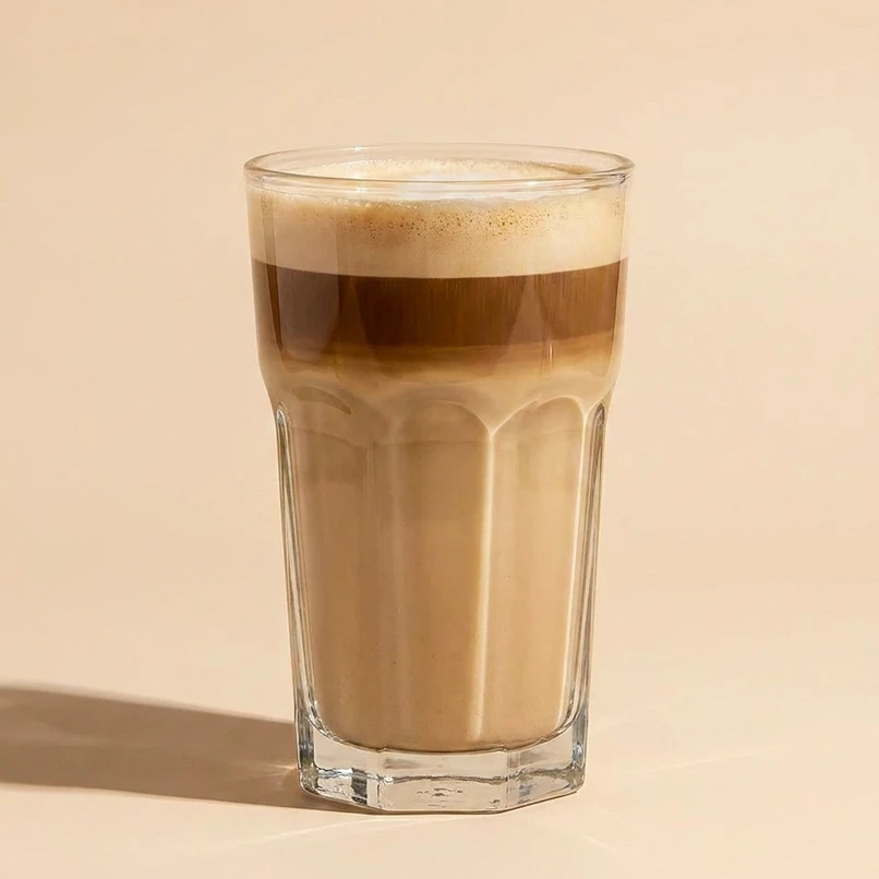 Latte macchiato  - latte bio di sadurano - Chicchiamo Forlì