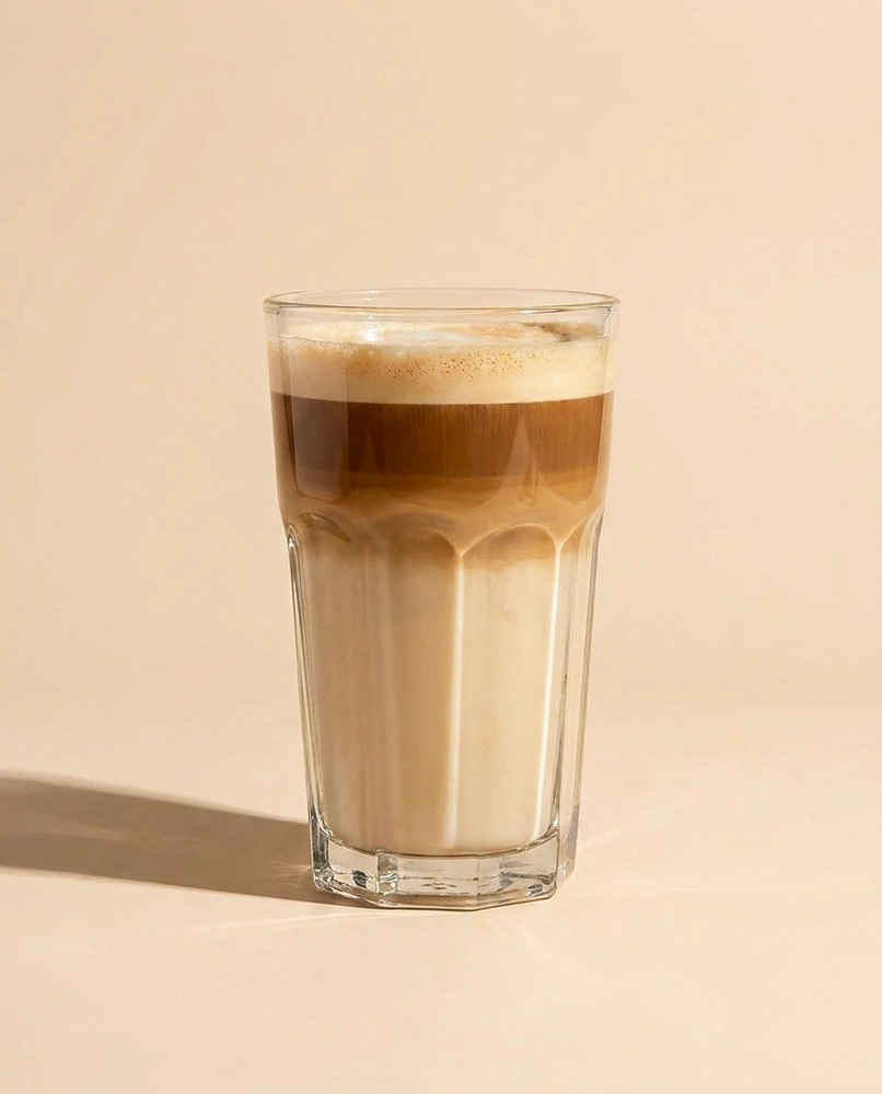 Latte macchiato vegetale  - bevanda vegetale bio soia avena mandorla - Chicchiamo Forlì