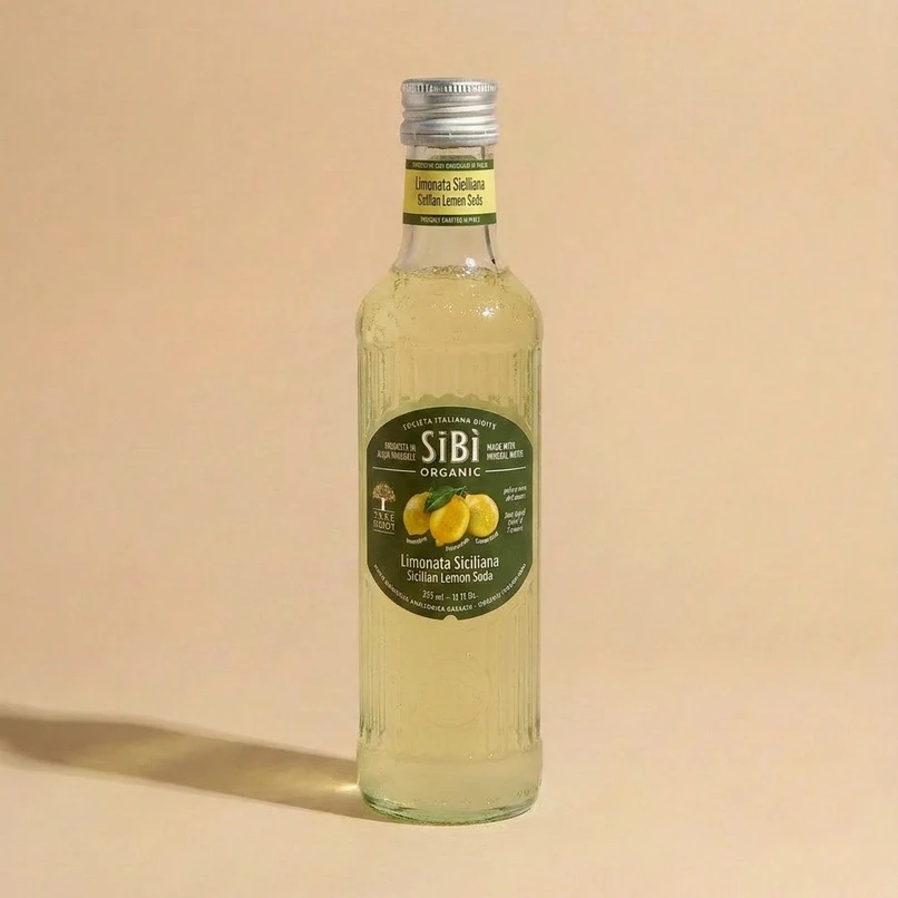 limonata siciliana  - bibita biologica analcolica gassata - Chicchiamo Forlì
