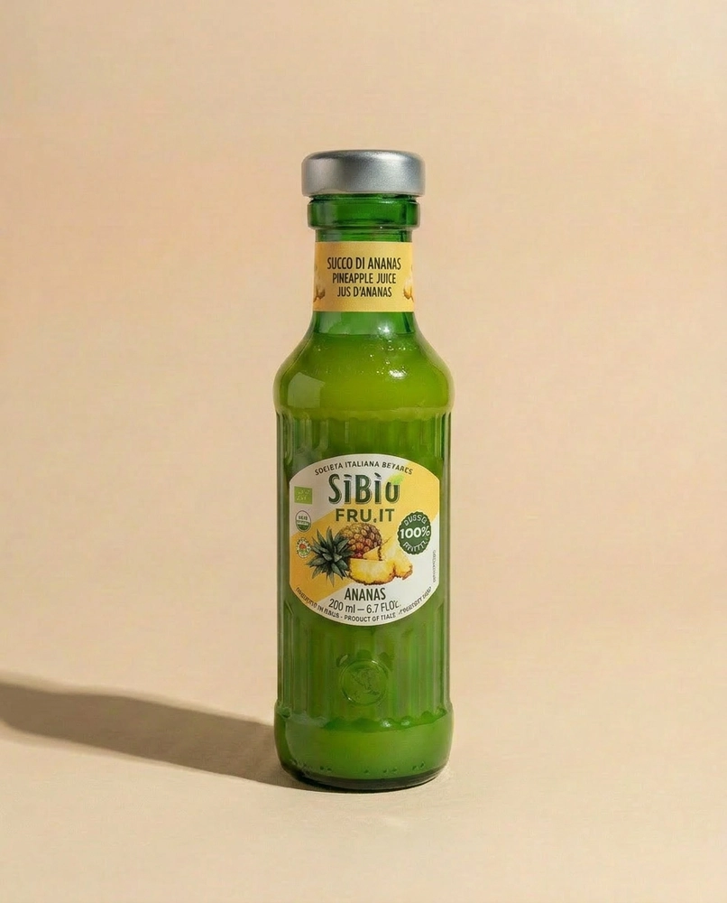 suco di ananas  - succo 100% frutta biologica senza zuccheri aggiunti - Chicchiamo Forlì