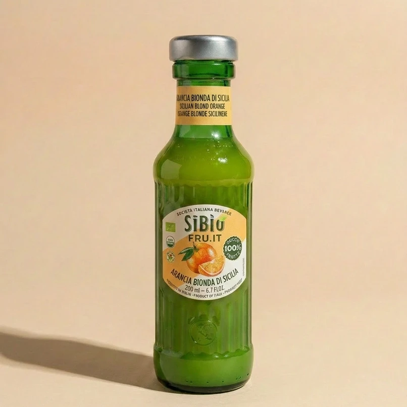 succo di arancia  - succo 100% frutta biologica senza zuccheri aggiunti - Chicchiamo Forlì