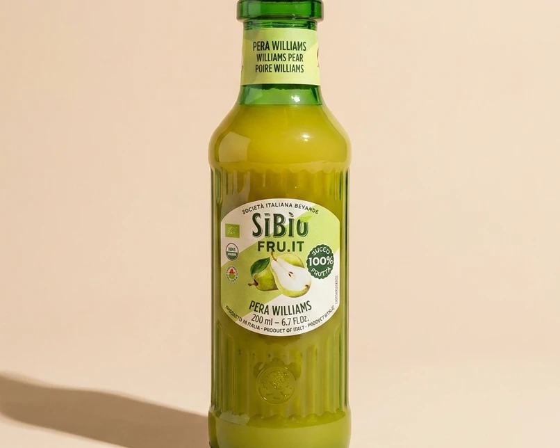 succo di pera williams  - succo 100% frutta biologica senza zuccheri aggiunti - Chicchiamo Forlì