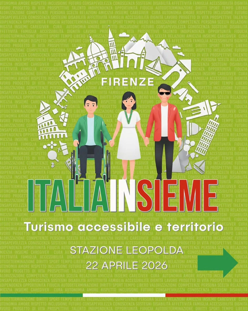 Logo Italia Insieme - Turismo acessibile e territorio